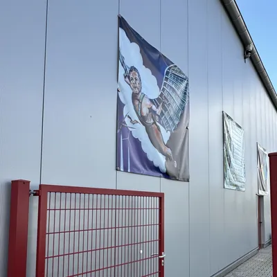 Image Romex Kunst Gemaelde Auf Lkw Plane Quadrat 6