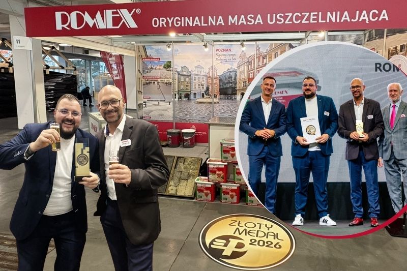 Gold Medal for ROMEX: ROMPOX®-ECOFINE Impresses the Expert Jury at GARDENIA 2026