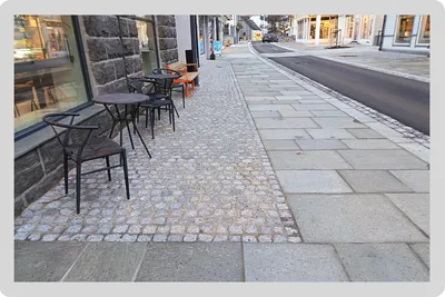 Image Romex Norge Fortau Brostein