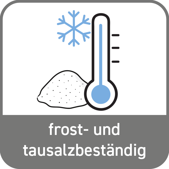 Frost-/Tausalzbeständig