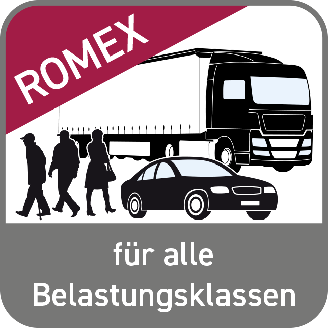 Flächen mit Verkehrsbelastung